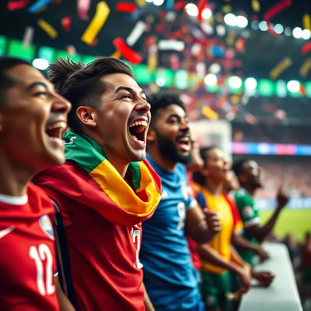 Thành phố Guadalajara rực lửa với vũ điệu Samba của các CĐV Nam Mỹ